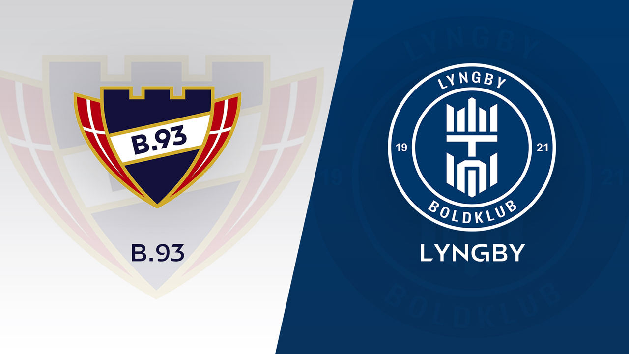 B.93 vs Lyngby poster