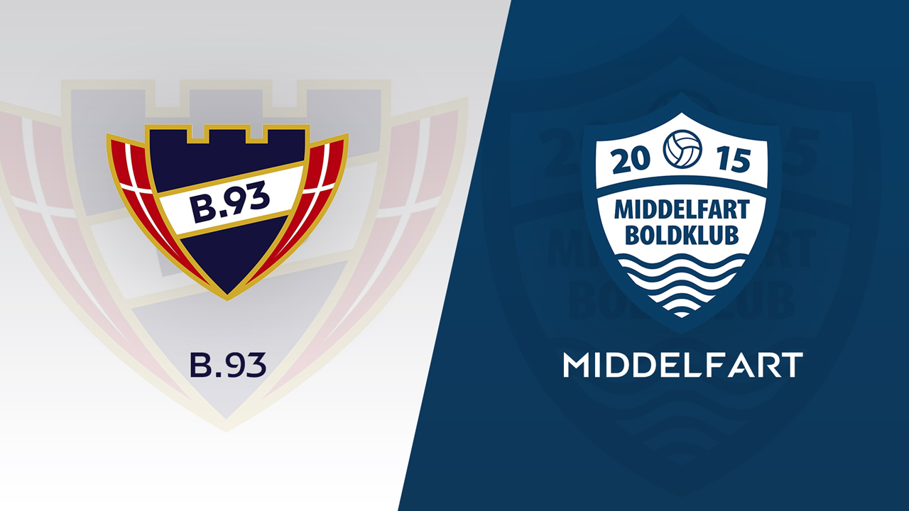 B.93 vs Middelfart poster B.93 vs Middelfart poster
