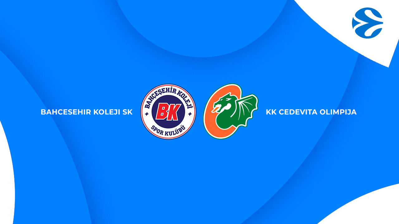 Bahçeşehir Koleji SK vs KK Cedevita Olimpija poster