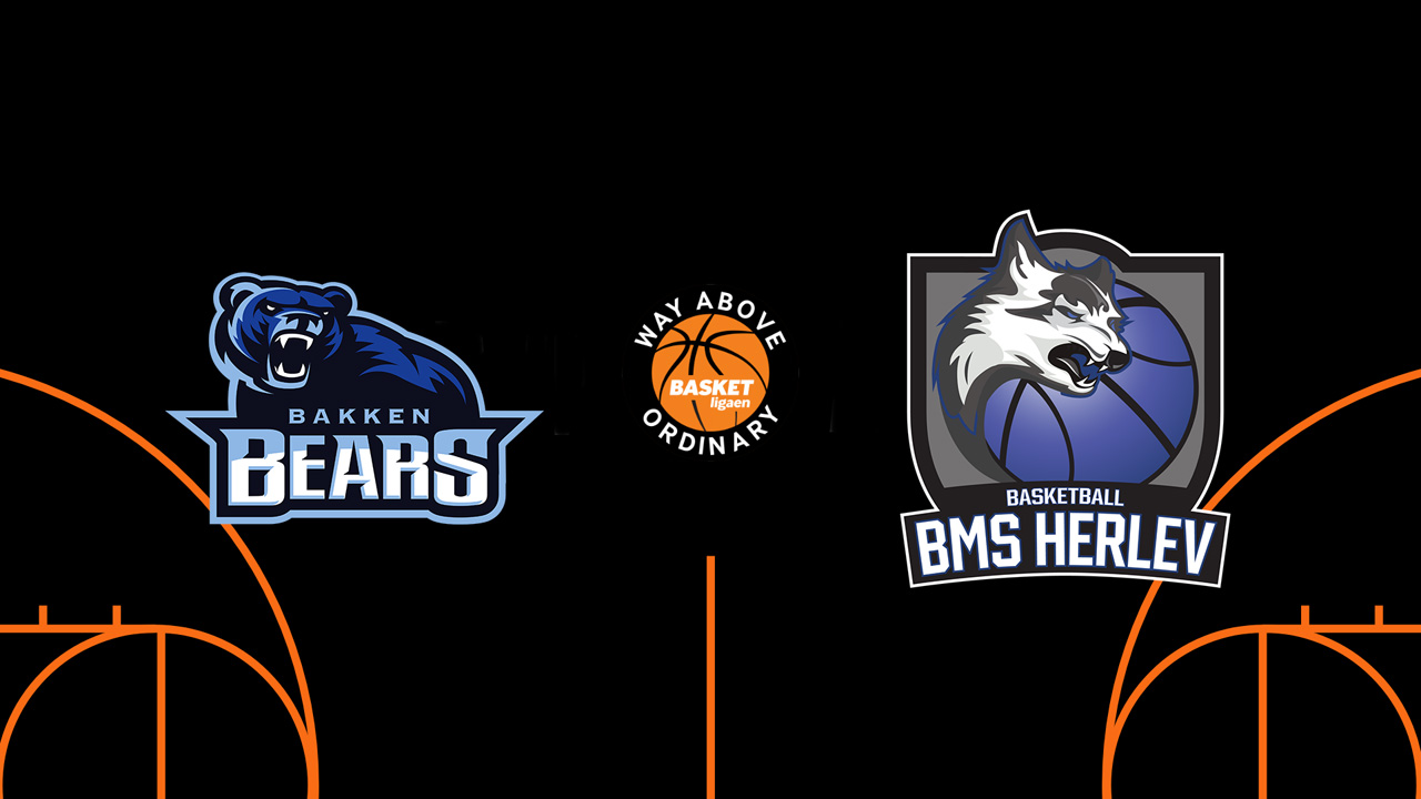 Bakken Bears vs BMS Herlev poster Bakken Bears vs BMS Herlev poster
