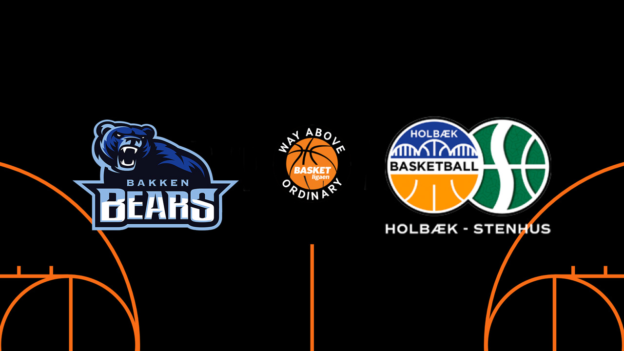 Bakken Bears vs EBS Holbaek-Stenhus poster