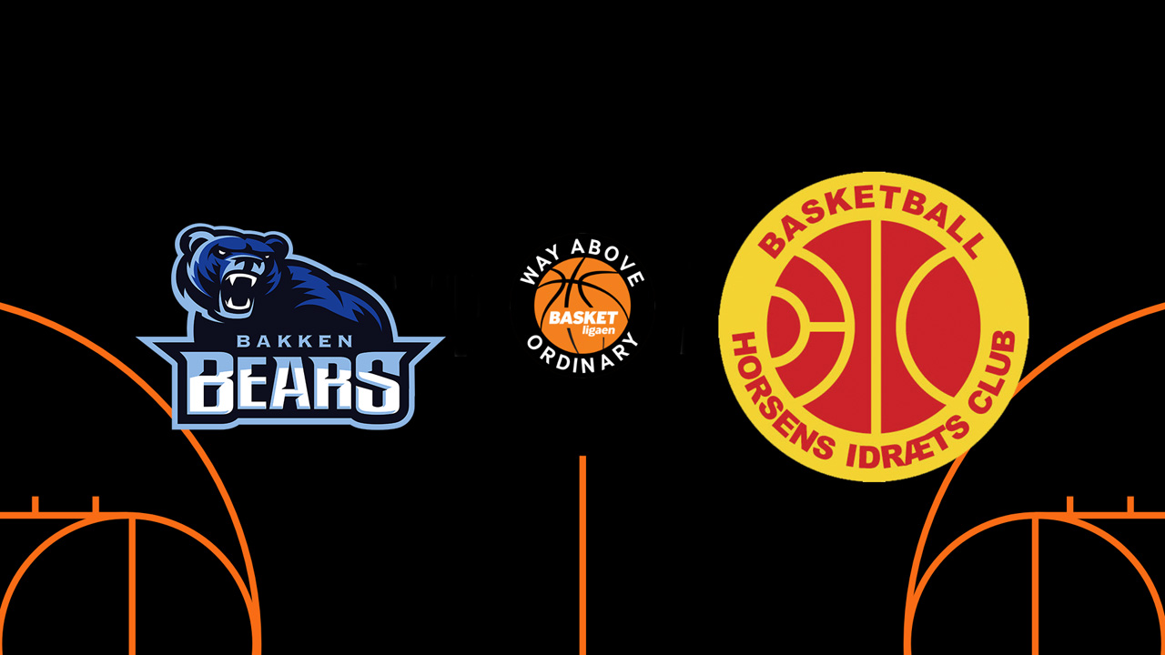 Bakken Bears vs Horsens IC poster Bakken Bears vs Horsens IC poster