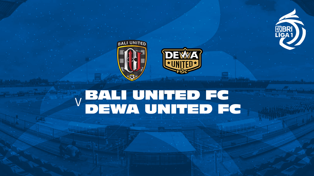 Bali United vs Dewa United Banten poster Bali United vs Dewa United Banten poster