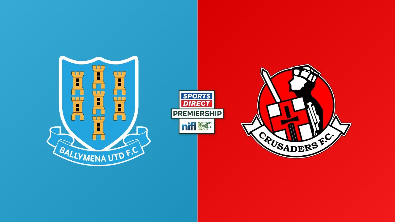 Ballymena United vs Crusaders poster Ballymena United vs Crusaders poster