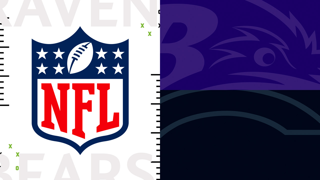 Baltimore Ravens vs Chicago Bears poster