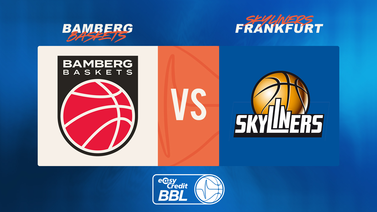 Bamberg Baskets vs Skyliners Frankfurt poster