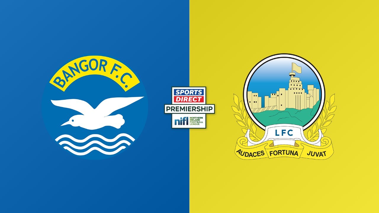 Bangor vs Linfield poster Bangor vs Linfield poster