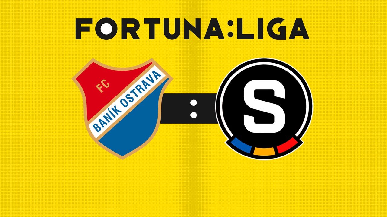 Baník Ostrava vs Sparta Prague poster Baník Ostrava vs Sparta Prague poster