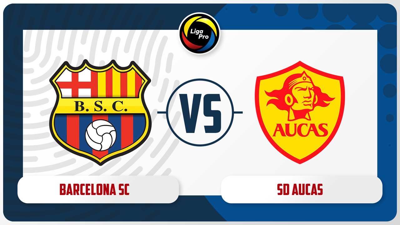 Barcelona SC vs Aucas poster Barcelona SC vs Aucas poster