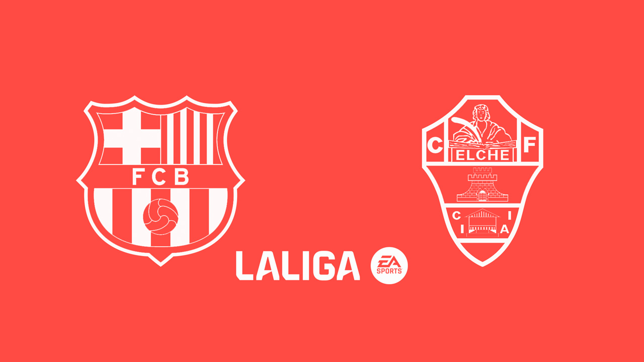 Barcelona vs Elche poster