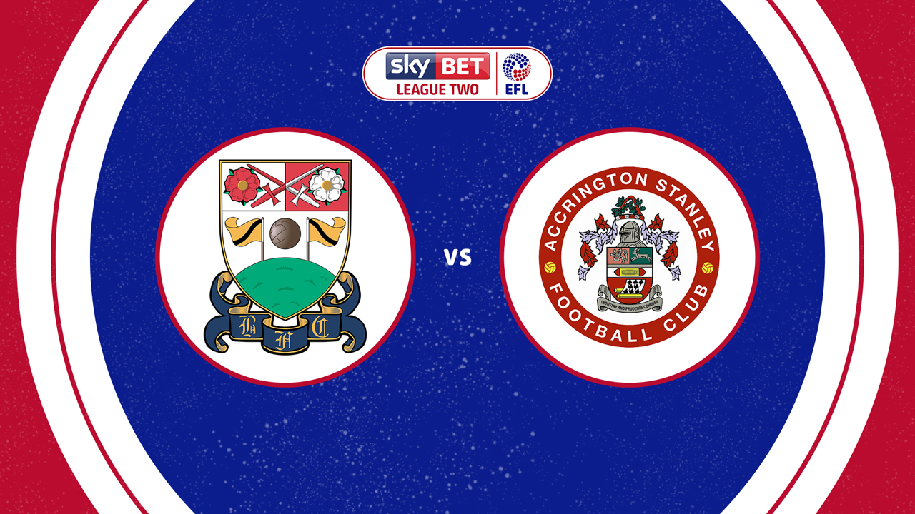 Barnet vs Accrington Stanley poster Barnet vs Accrington Stanley poster
