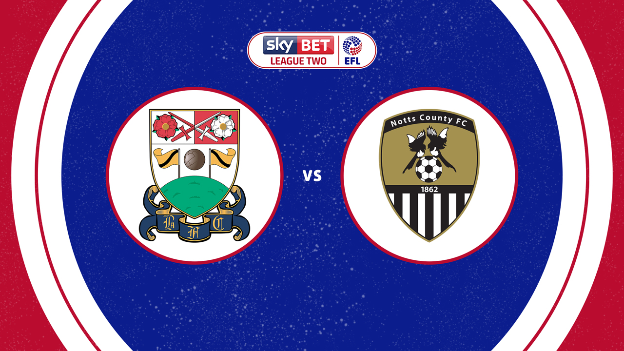 Barnet vs Notts County poster