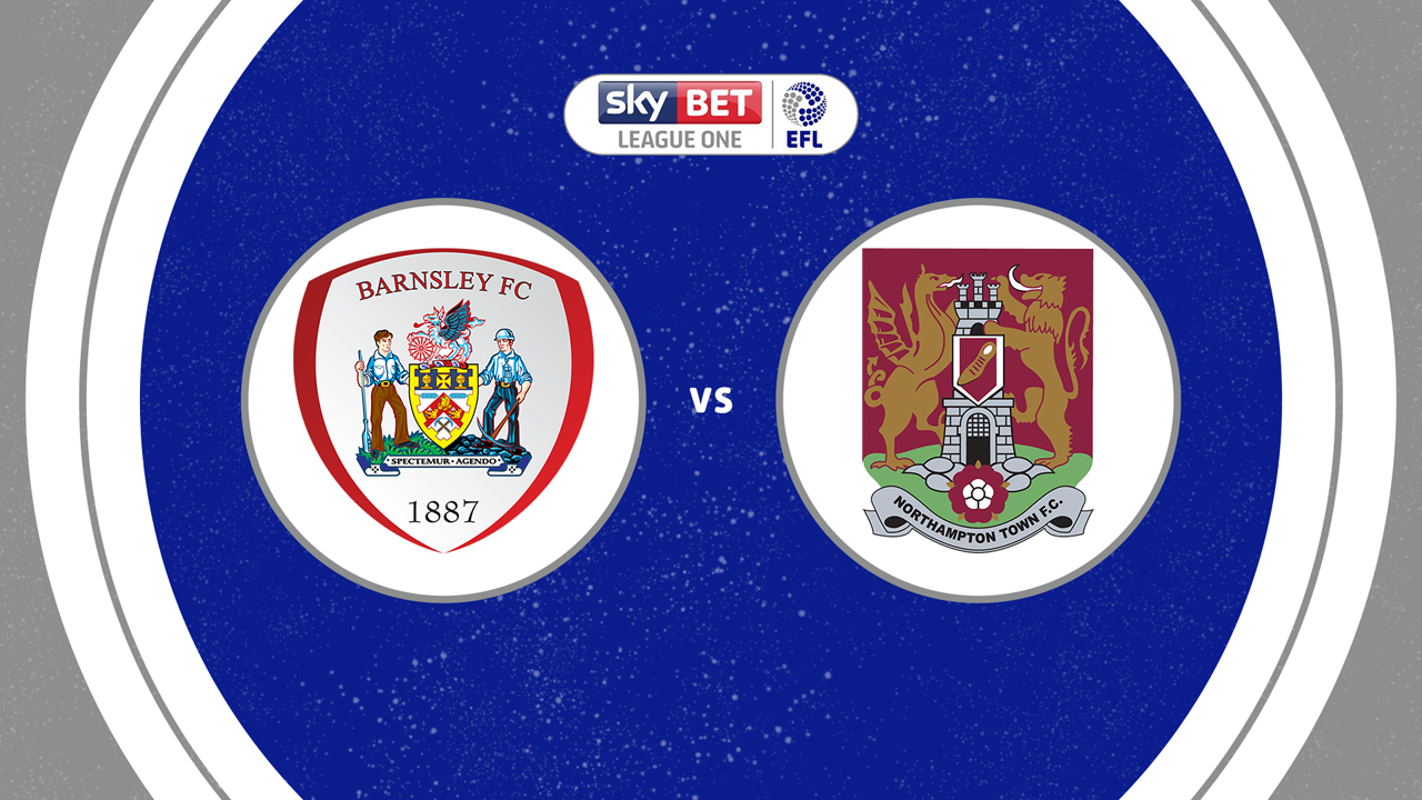 Barnsley vs Northampton Town poster Barnsley vs Northampton Town poster