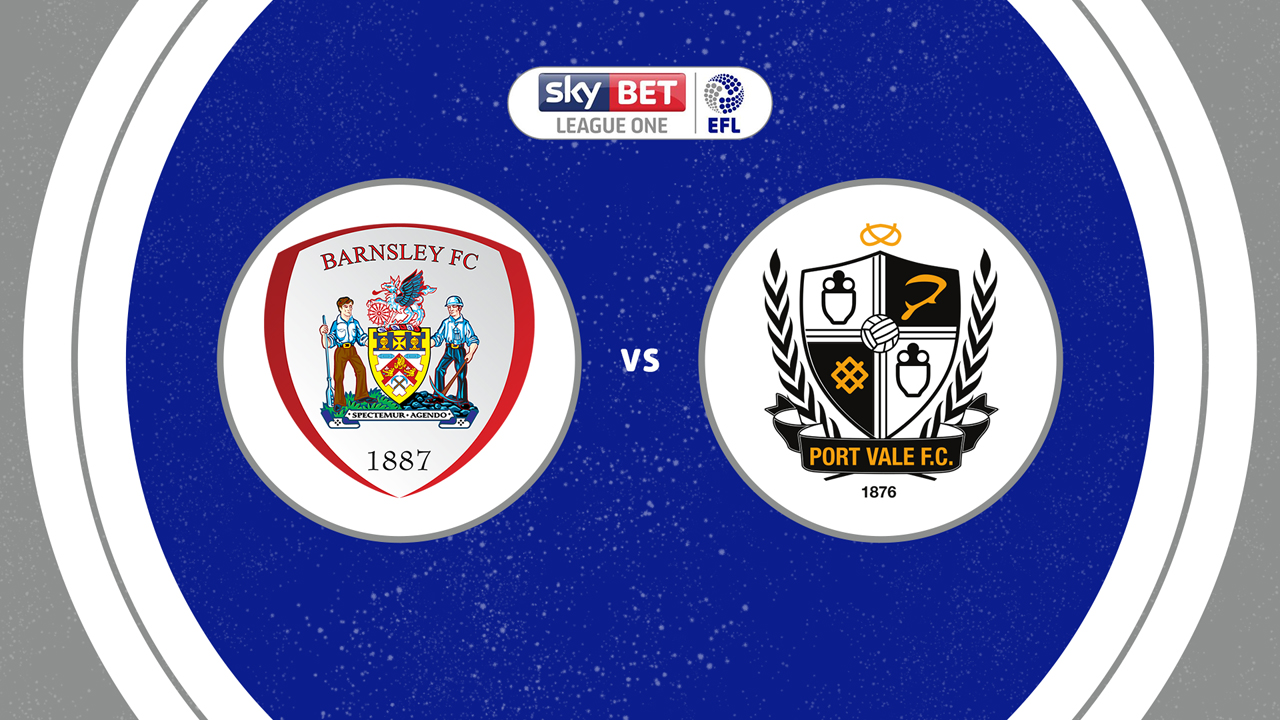 Barnsley vs Port Vale poster
