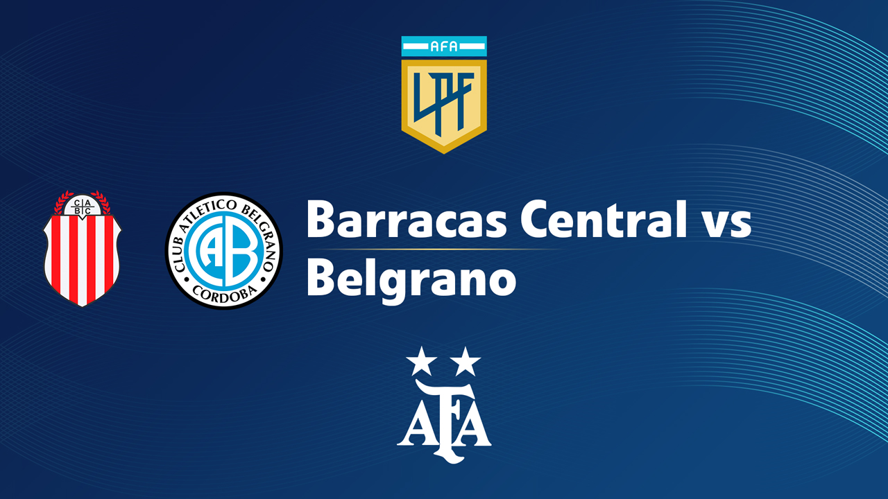 Barracas Central vs Belgrano poster Barracas Central vs Belgrano poster