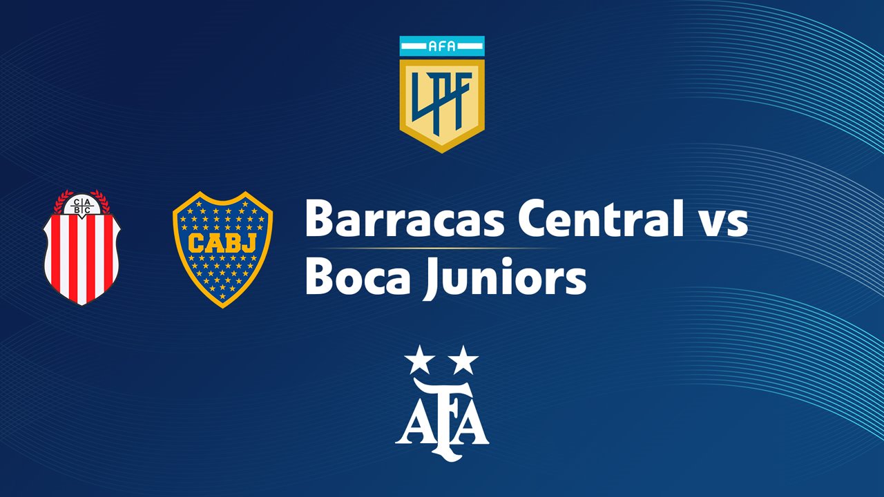 Barracas Central vs Boca Juniors poster