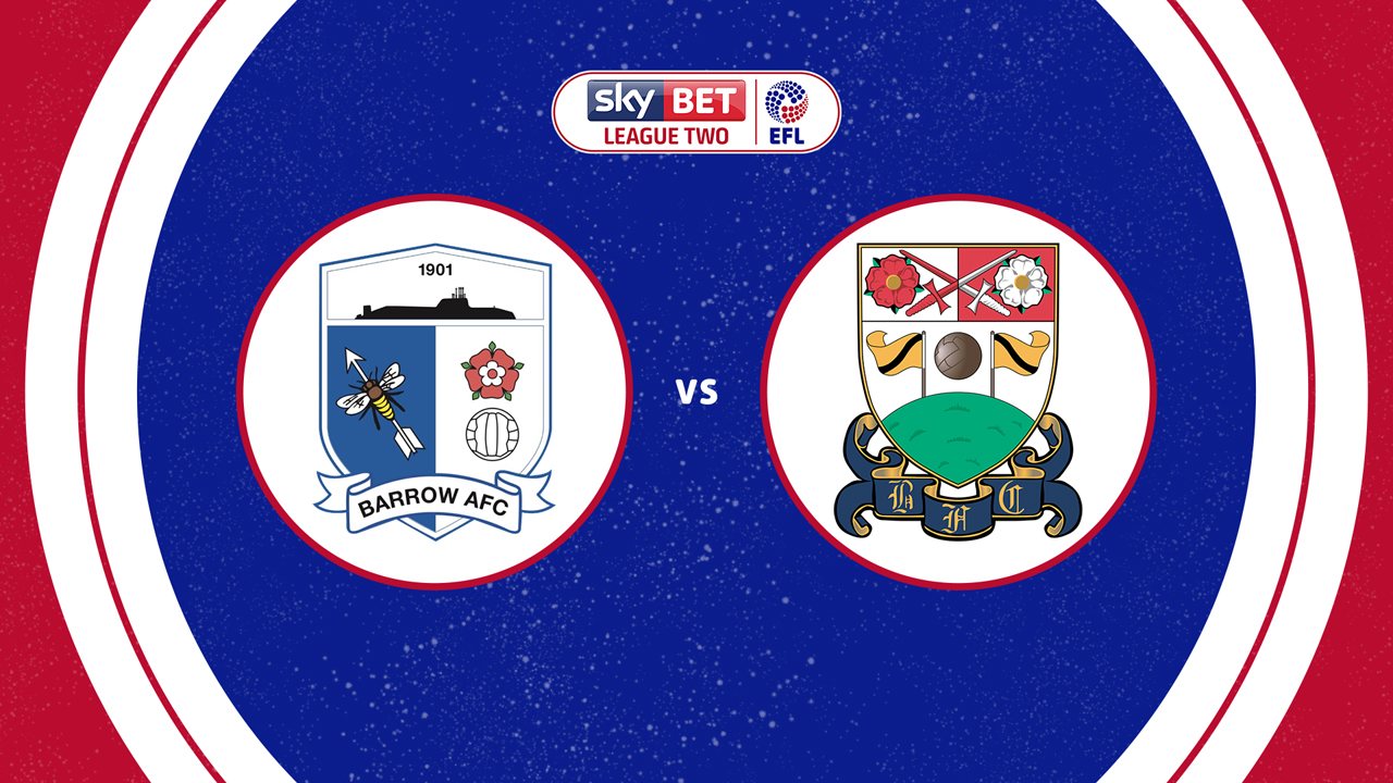 Barrow vs Barnet poster