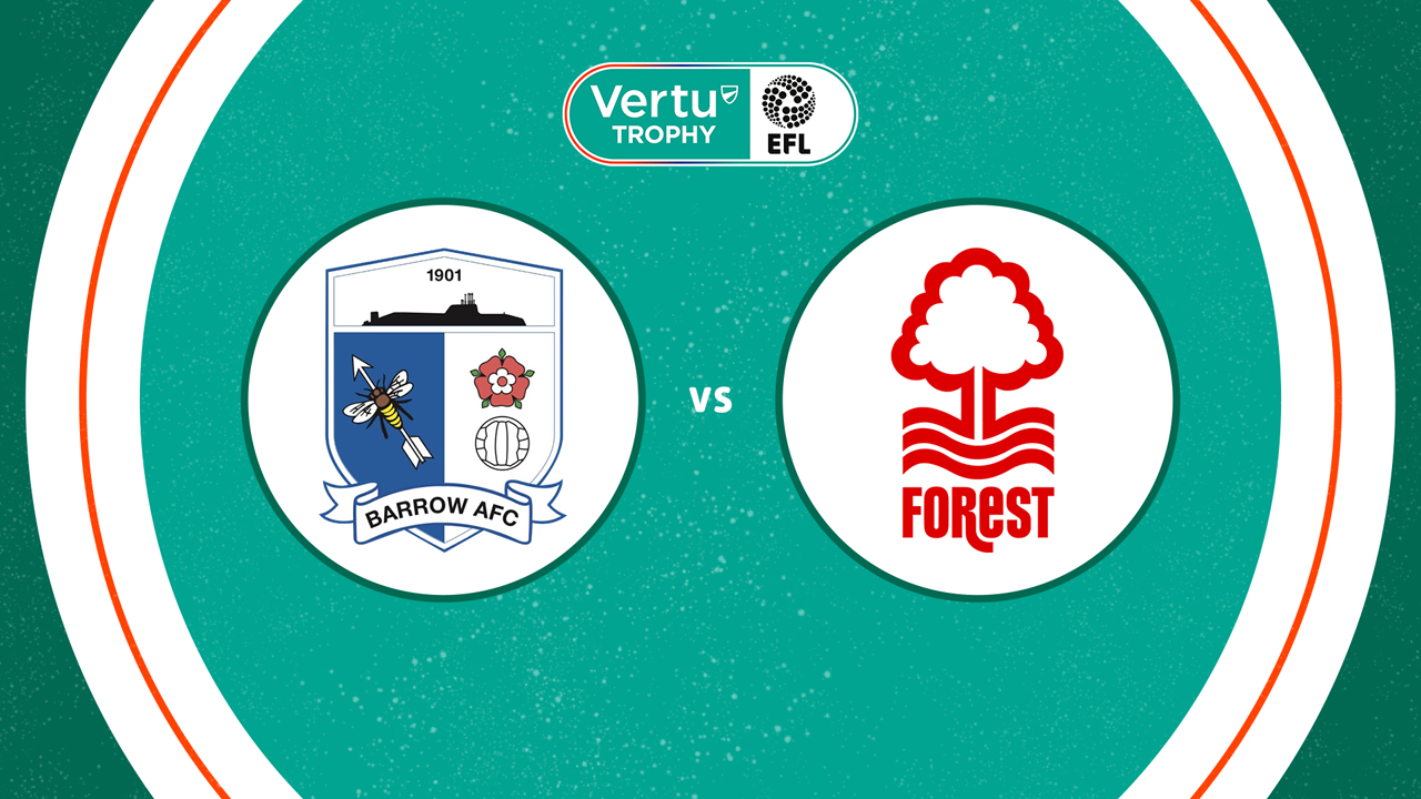 Barrow vs Nottingham Forest U21 poster