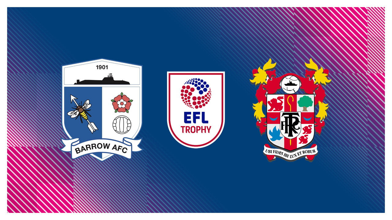 Barrow vs Tranmere Rovers poster Barrow vs Tranmere Rovers poster