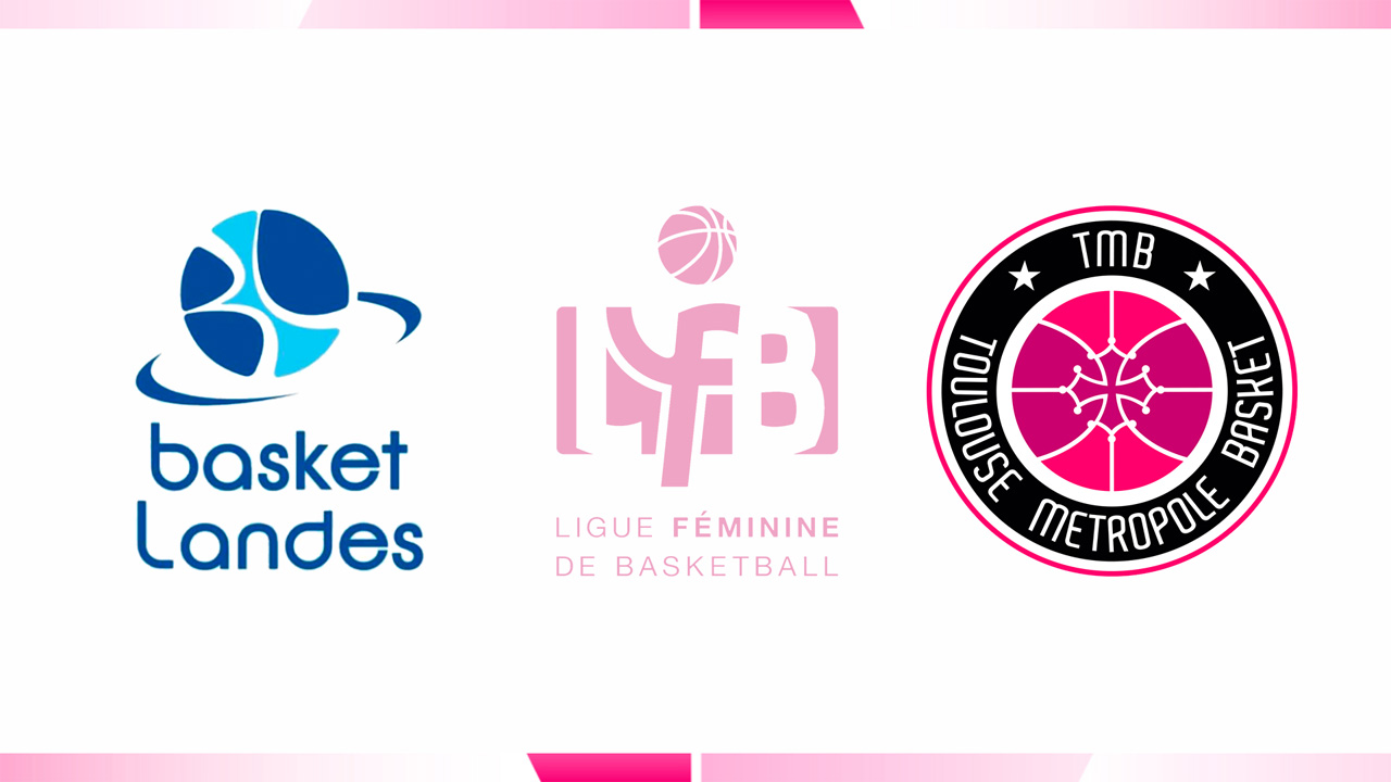 Basket Landes Women vs Toulouse Métropole Basket poster