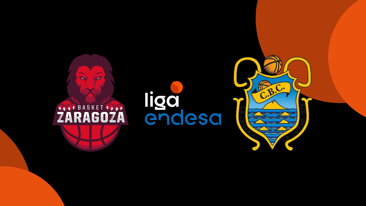 Basket Zaragoza vs CB 1939 Canarias poster Basket Zaragoza vs CB 1939 Canarias poster