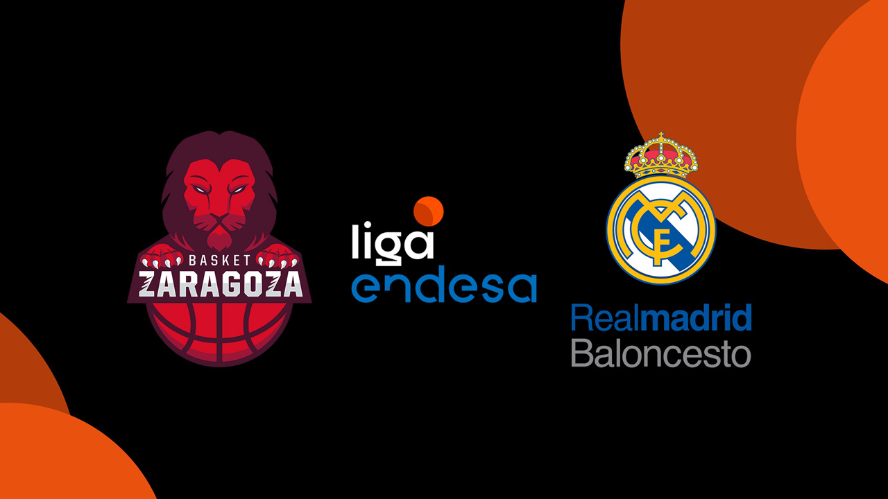 Basket Zaragoza vs Real Madrid Baloncesto poster