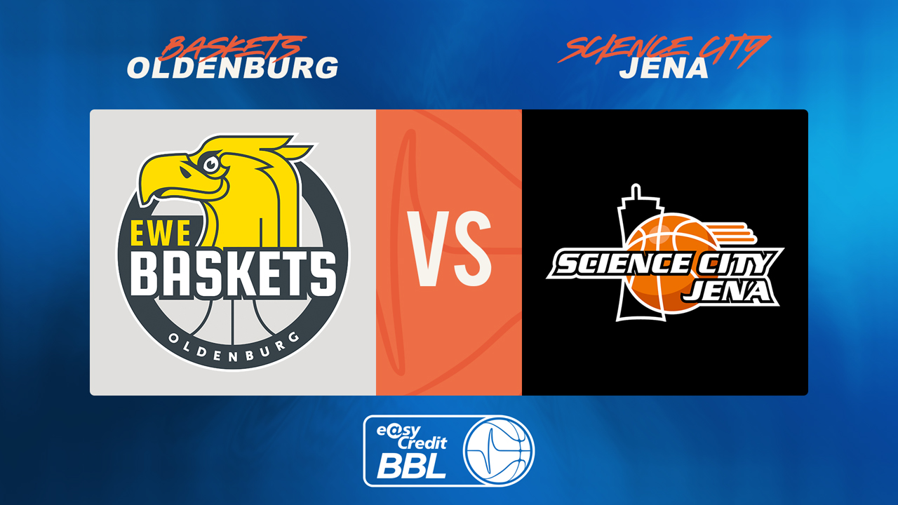 Baskets Oldenburg vs Science City Jena poster