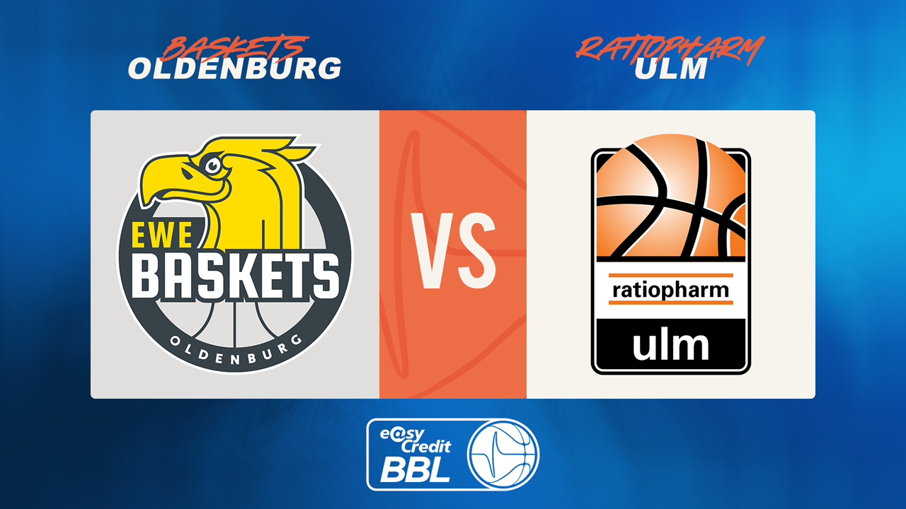 Baskets Oldenburg vs Ulm poster