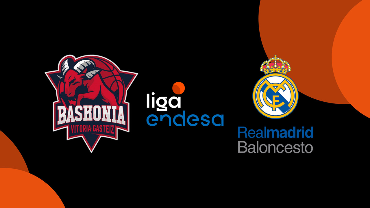 Baskonia vs Real Madrid Baloncesto poster