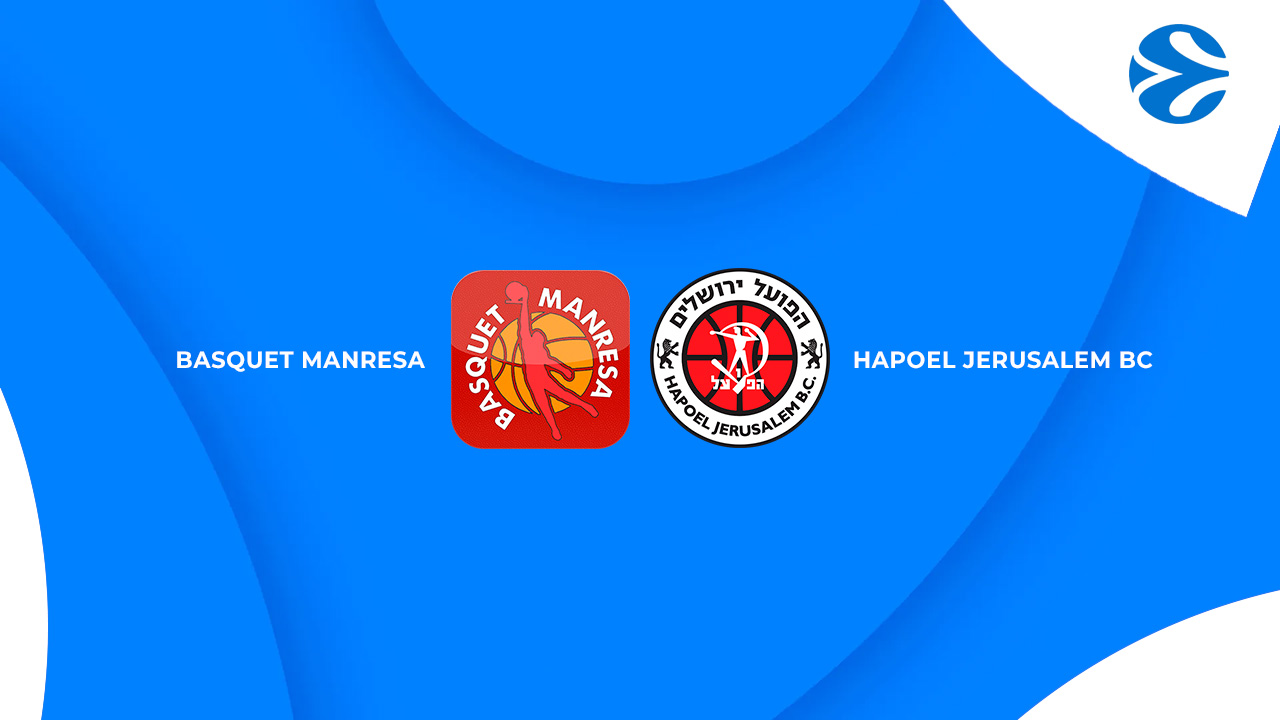 Basquet Manresa vs Hapoel Jerusalem BC poster