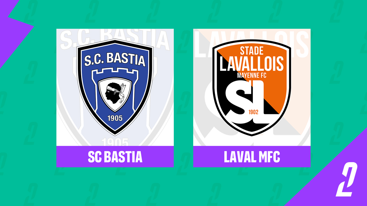 Bastia vs Laval poster