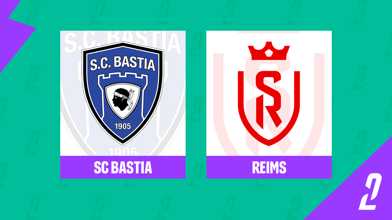 Bastia vs Stade de Reims poster