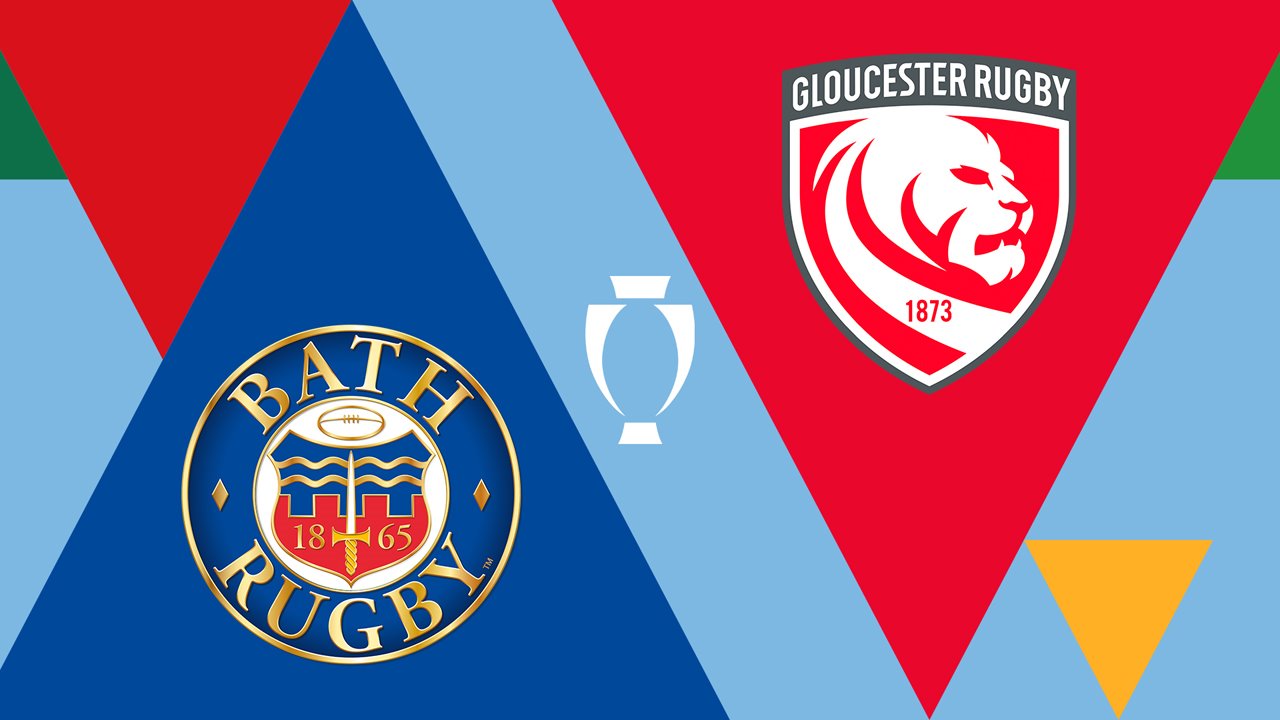 Bath Rugby vs Gloucester poster