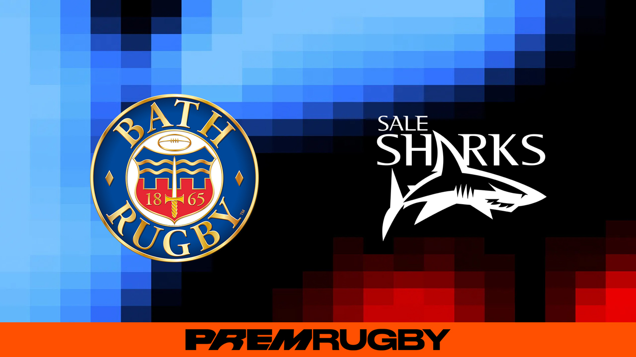 Bath Rugby vs Sale Sharks poster Bath Rugby vs Sale Sharks poster