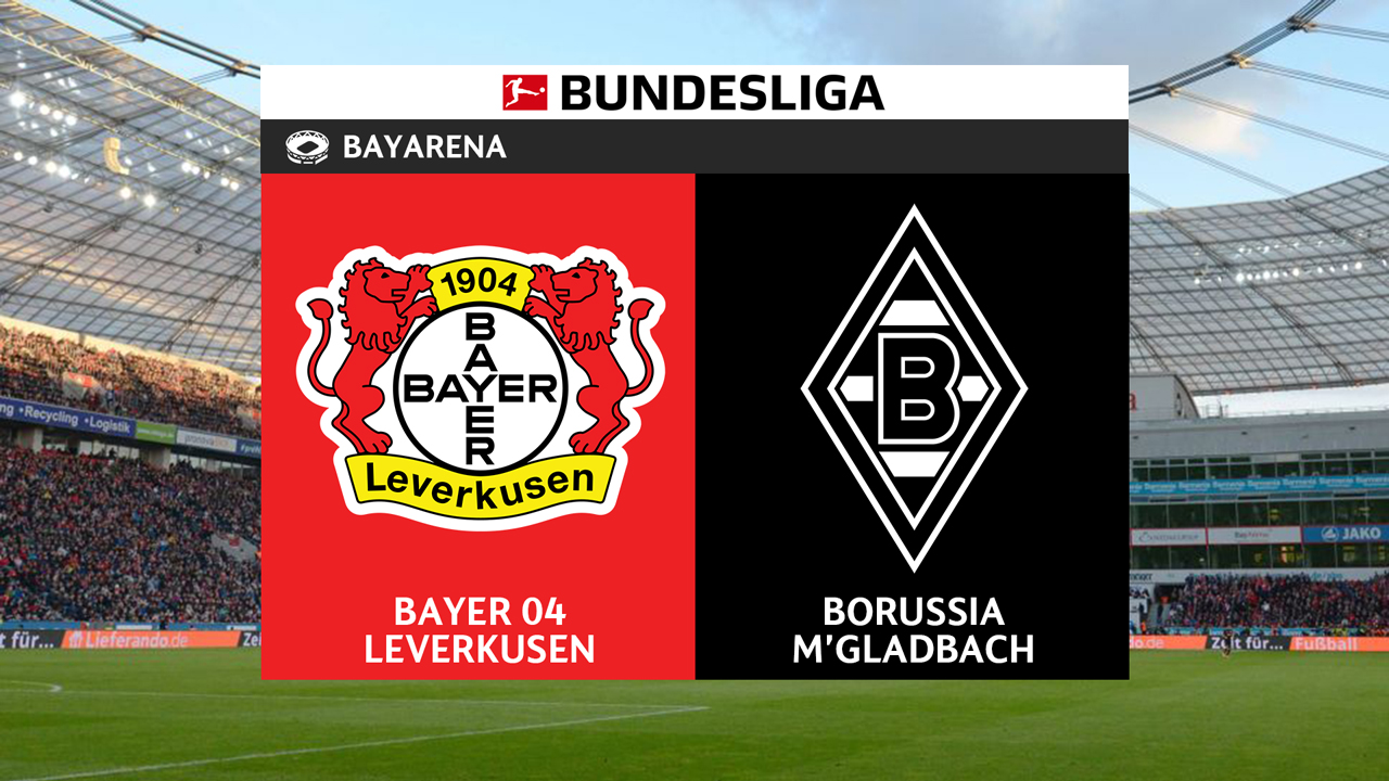 Bayer Leverkusen vs Borussia Mönchengladbach poster