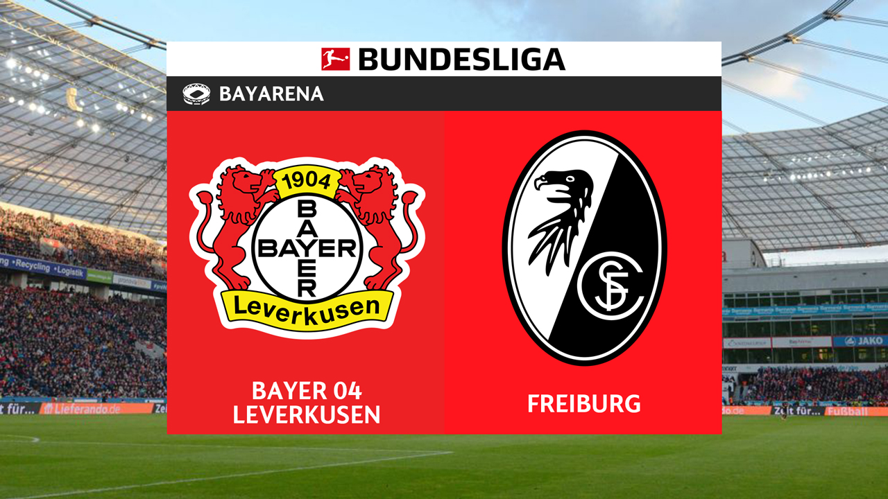 Bayer Leverkusen vs Freiburg poster