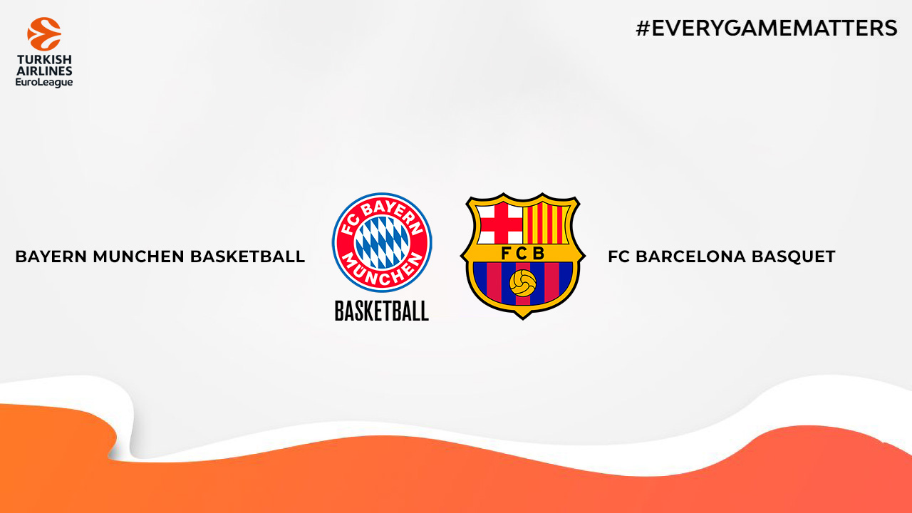 Bayern München Basketball vs FC Barcelona Basquet poster
