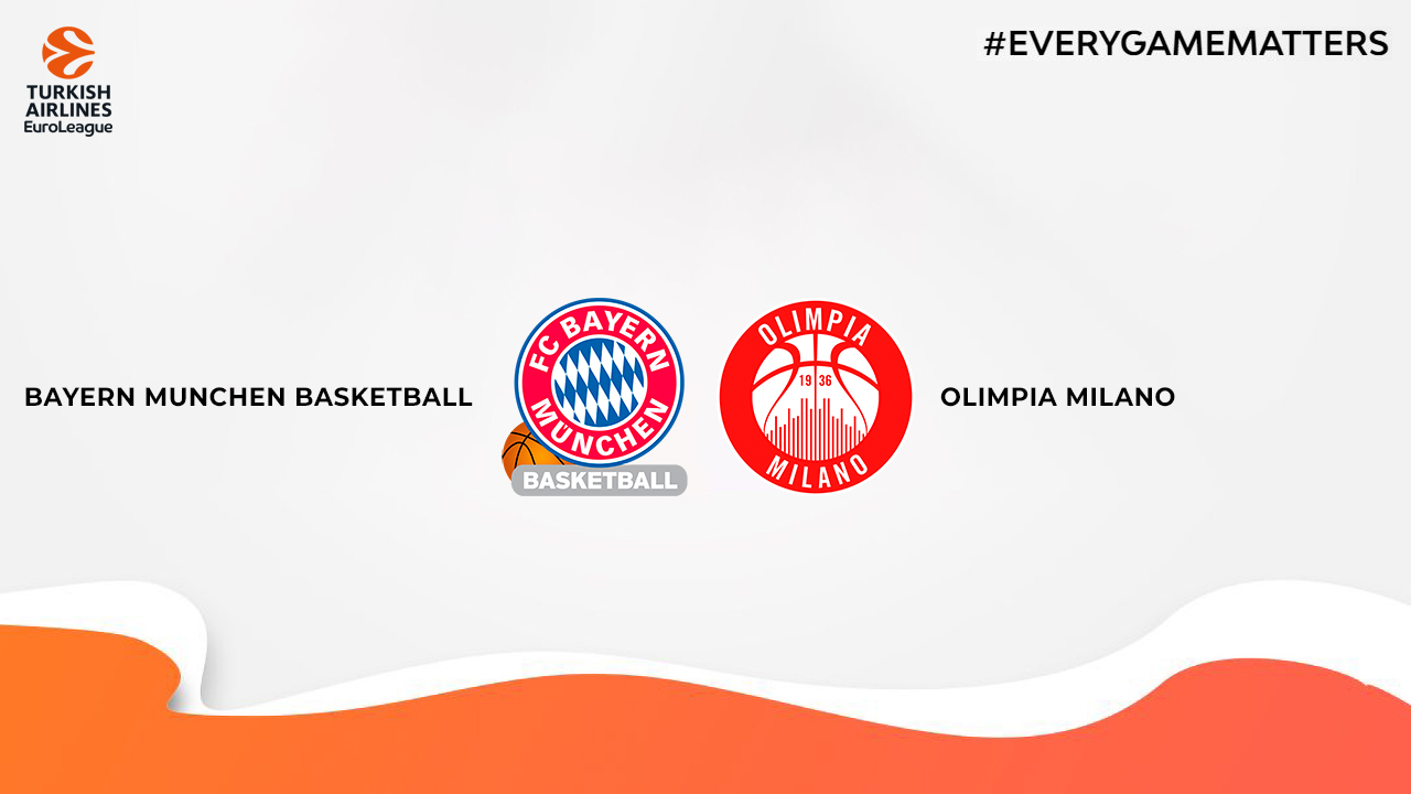 Bayern München Basketball vs Olimpia Milano poster