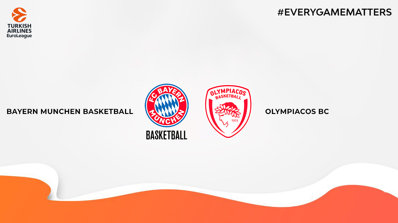 Bayern München Basketball vs Olympiacos BC poster