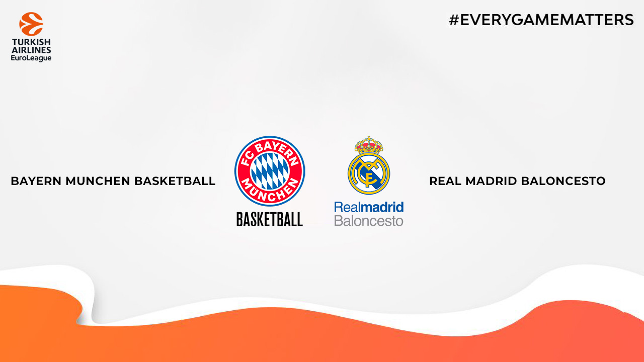 Bayern München Basketball vs Real Madrid Baloncesto poster