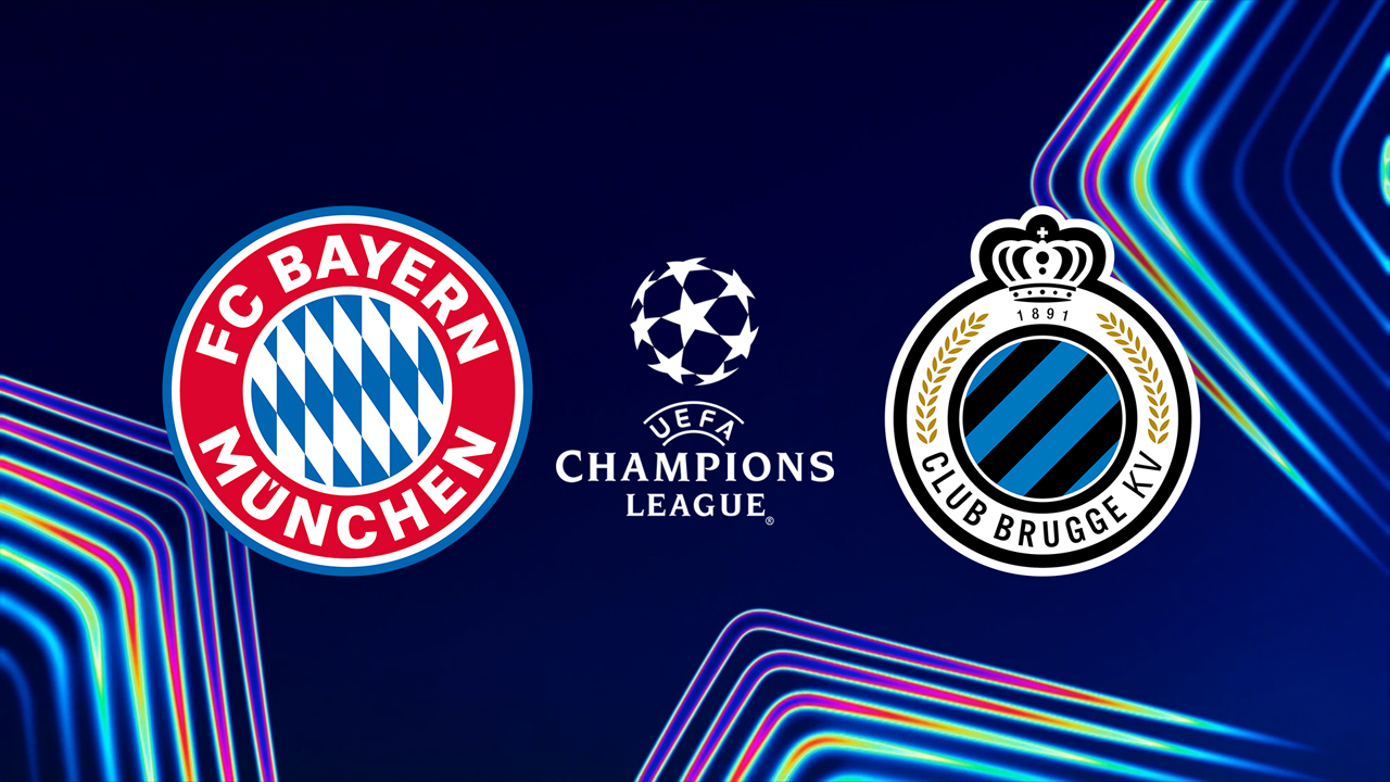 Bayern Munich vs Club Brugge poster
