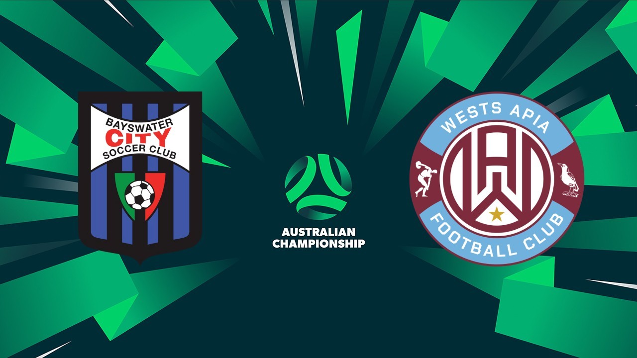 Bayswater City vs Wests APIA poster Bayswater City vs Wests APIA poster