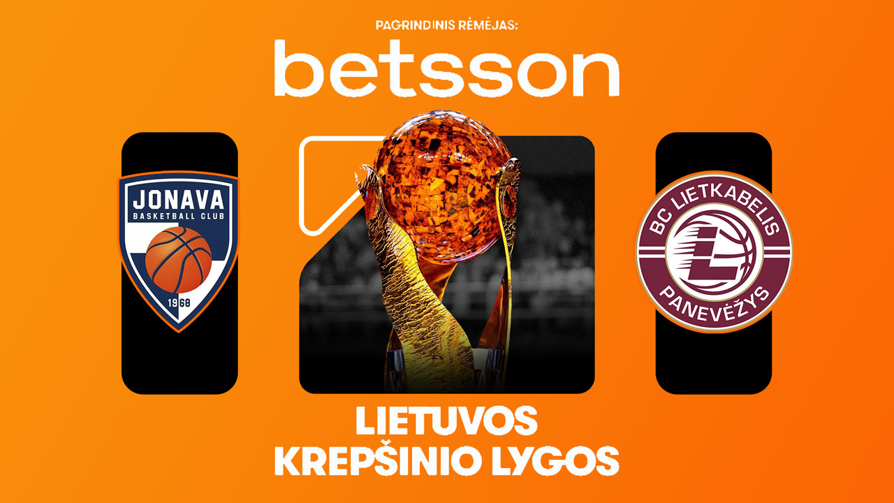 BC Jonava vs BC Lietkabelis poster BC Jonava vs BC Lietkabelis poster