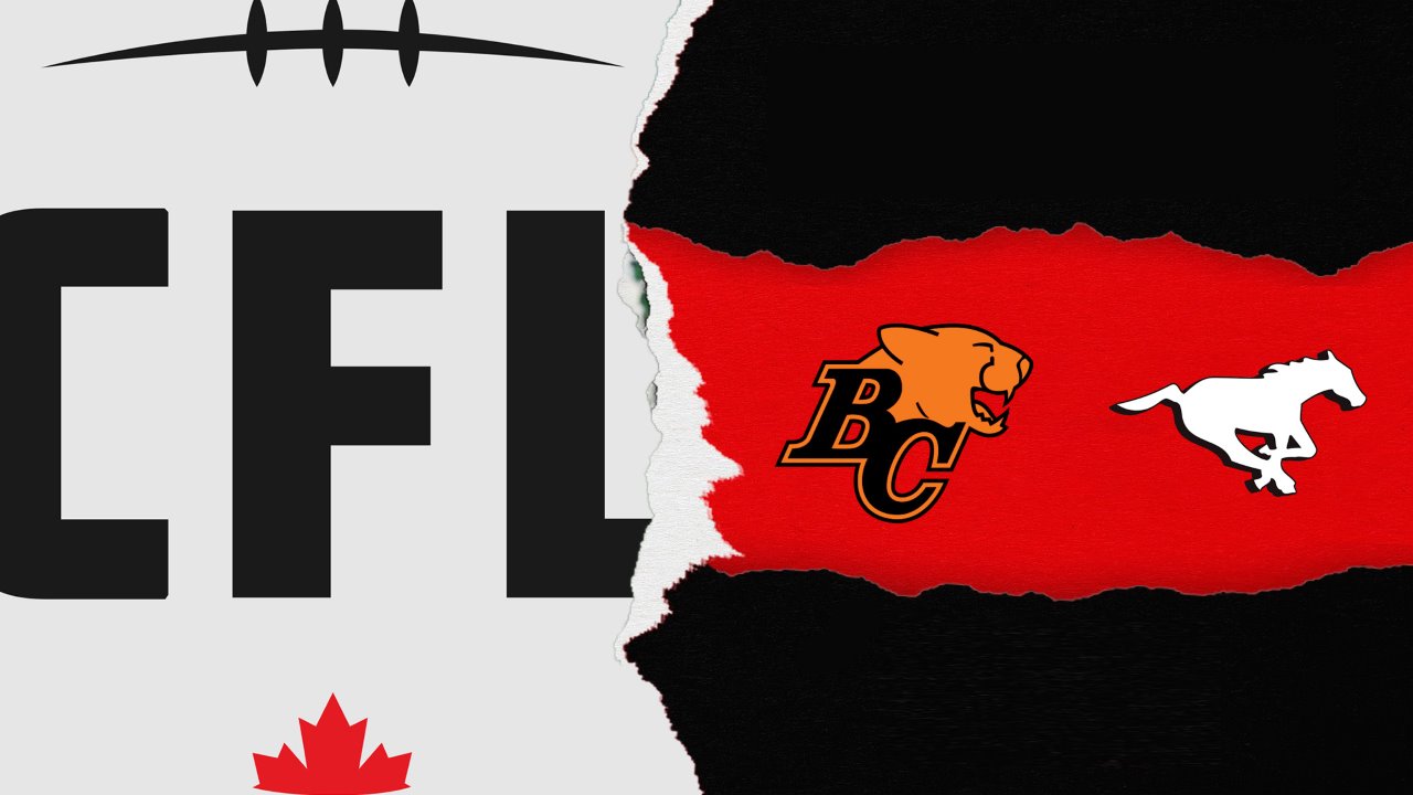 BC Lions vs Calgary Stampeders poster
