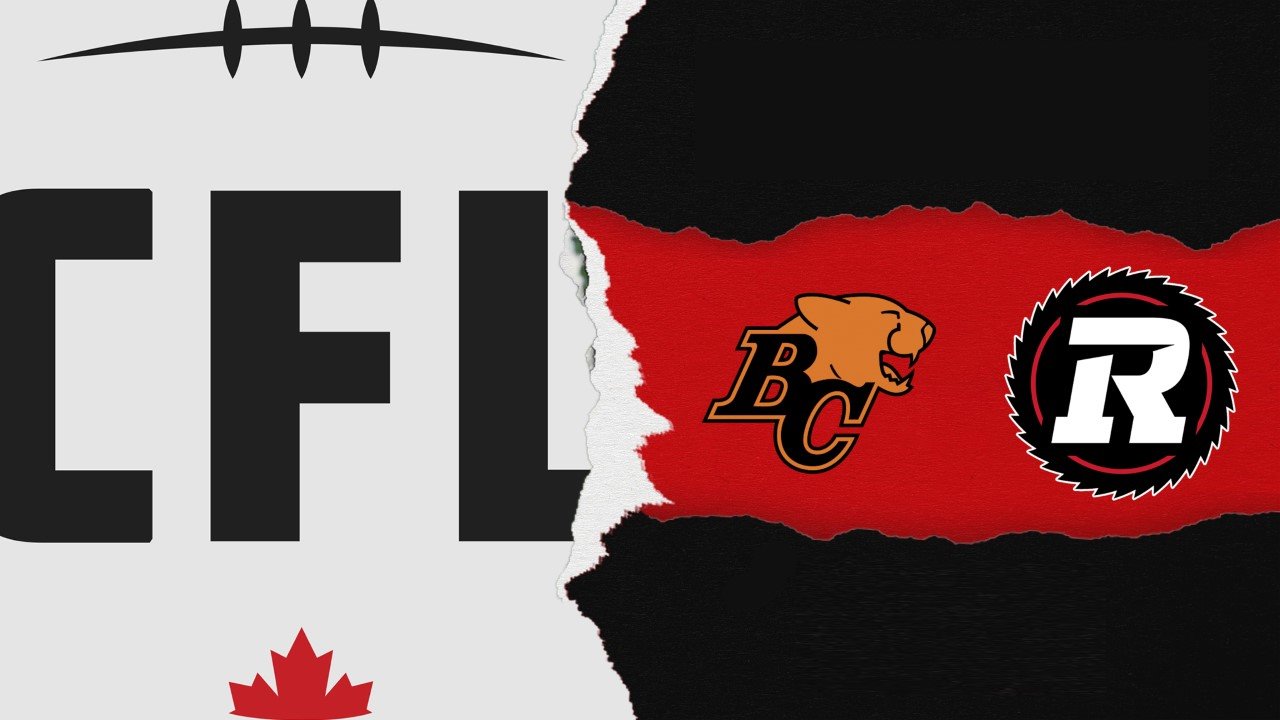 BC Lions vs Ottawa Redblacks poster