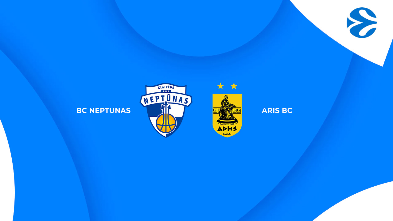 BC Neptūnas vs Aris BC poster BC Neptūnas vs Aris BC poster