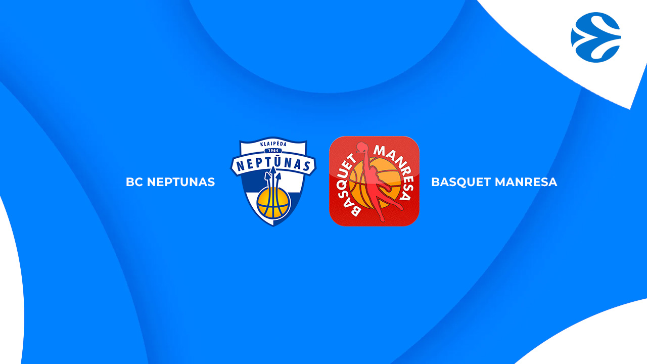 BC Neptūnas vs Basquet Manresa poster BC Neptūnas vs Basquet Manresa poster