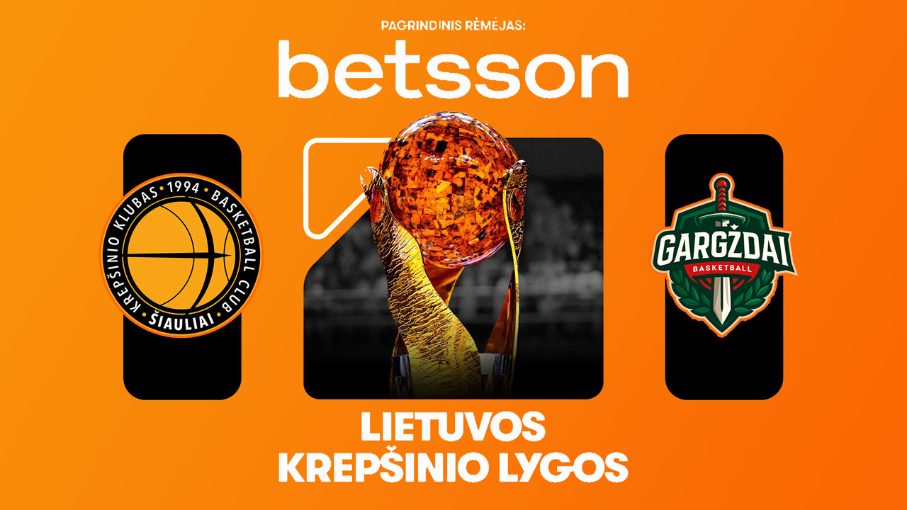 BC Šiauliai vs BC Gargždai-SC poster BC Šiauliai vs BC Gargždai-SC poster