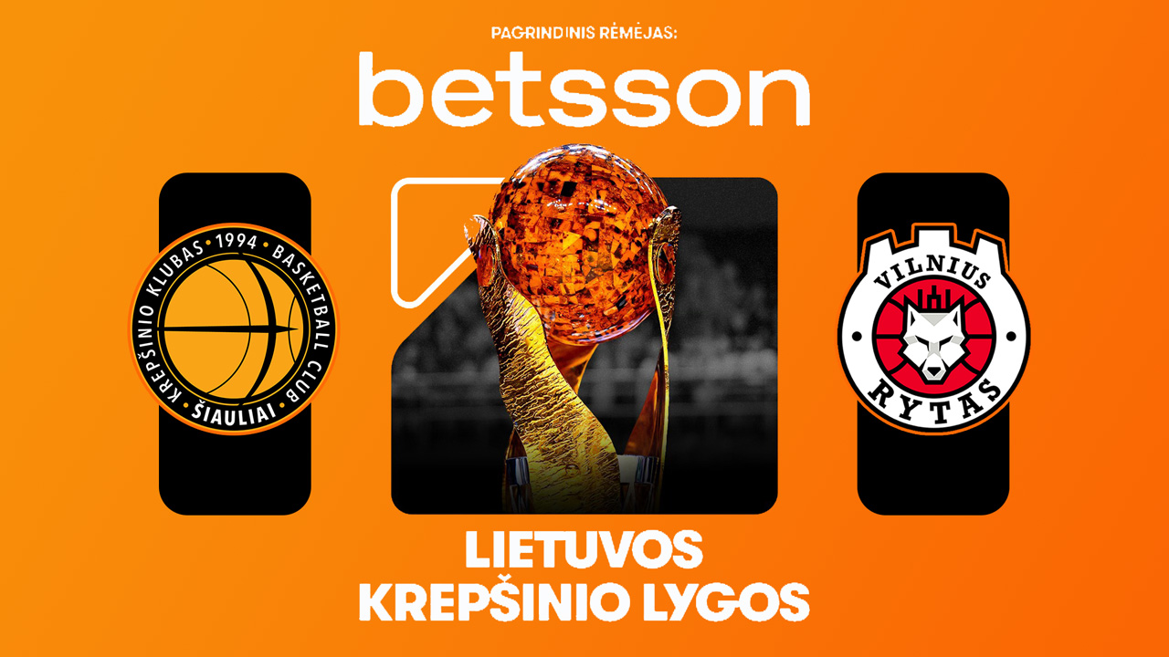 BC Šiauliai vs BC Lietuvos rytas poster