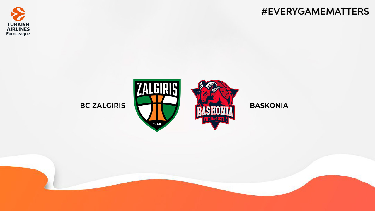 BC Žalgiris vs Baskonia poster BC Žalgiris vs Baskonia poster